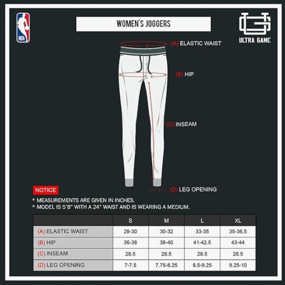 Philadelphia 76ers Sixers Ultra Game Women's Jogger Pants NBA - Picture 7 of 7